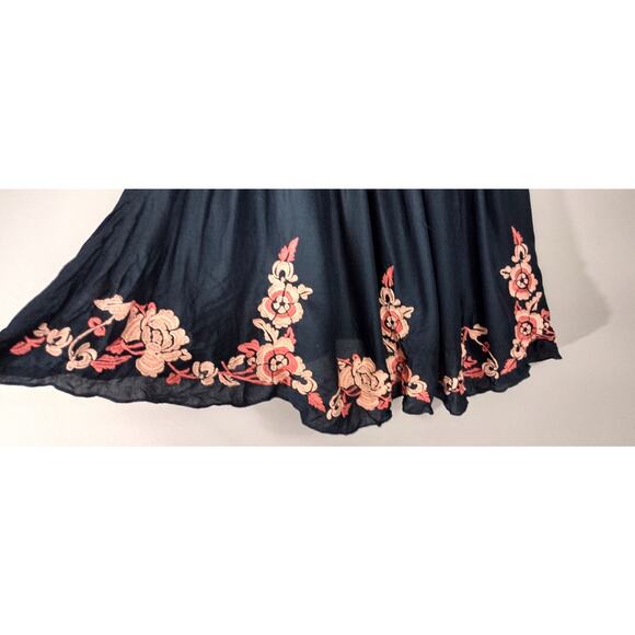 Intimately Free People Aida Embroidered Slip Modal soft Tank Top Slip Dress XS - Picture 13 of 15